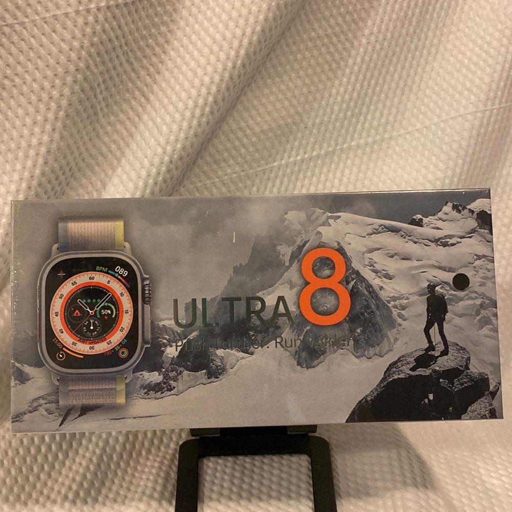 Ultra 8 push Farther Run Wilder Watch